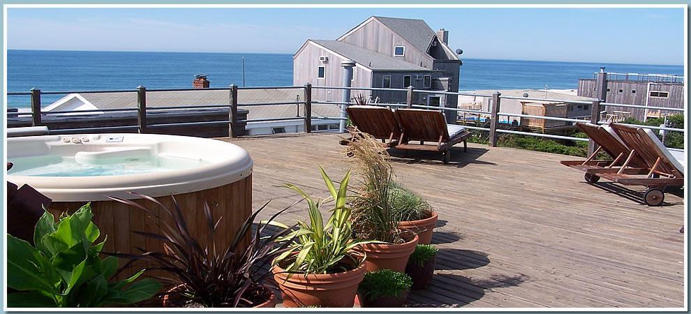 Fire Island Lodging Vacation Al New York Pines Fire Island Pines The Only Ocean Front B Bluff Overlook Come Sit By Pool Or Gaze Across Blue Rolling Waves Of Beach